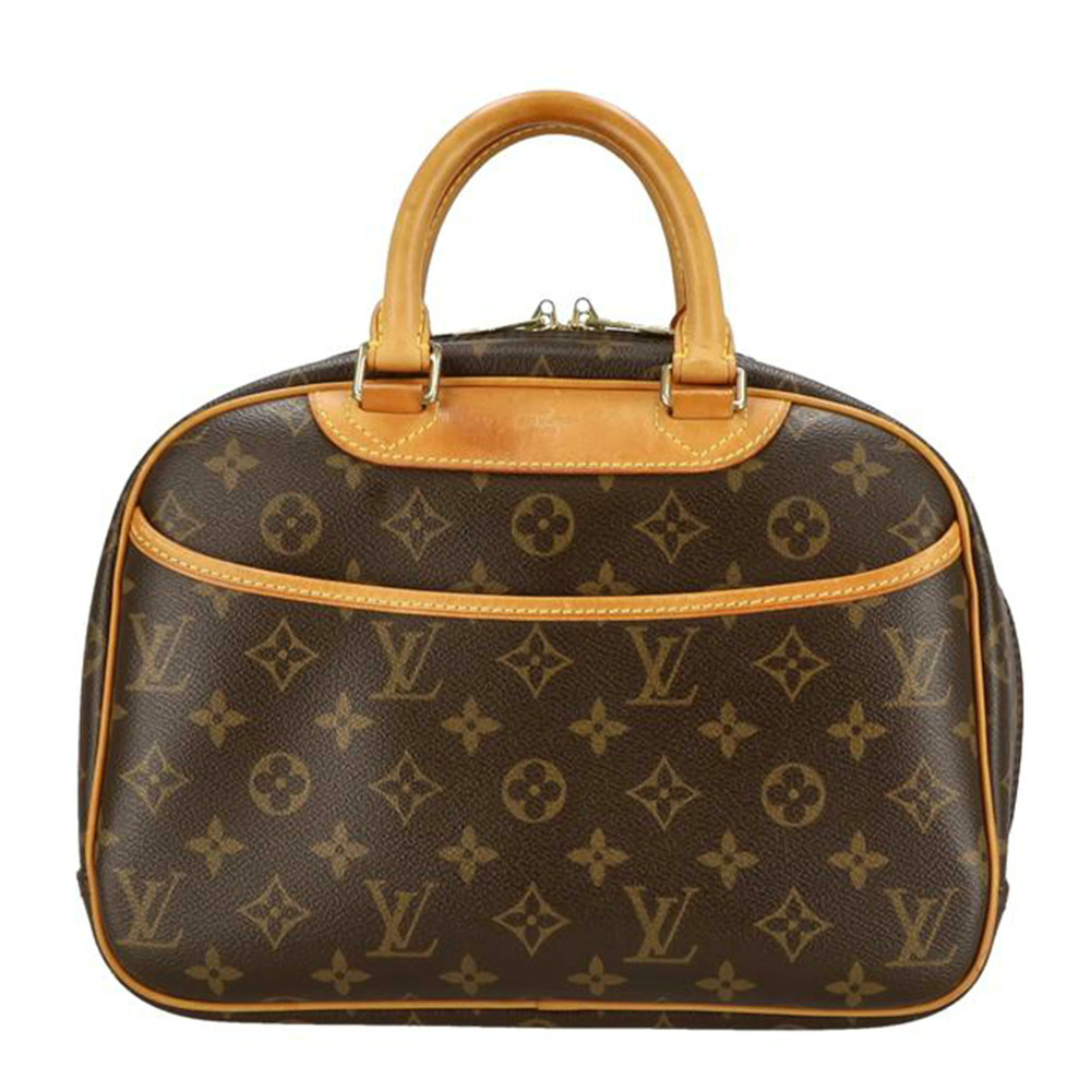 Louis Vuitton Trouville Monogram Canvas Leather Brown